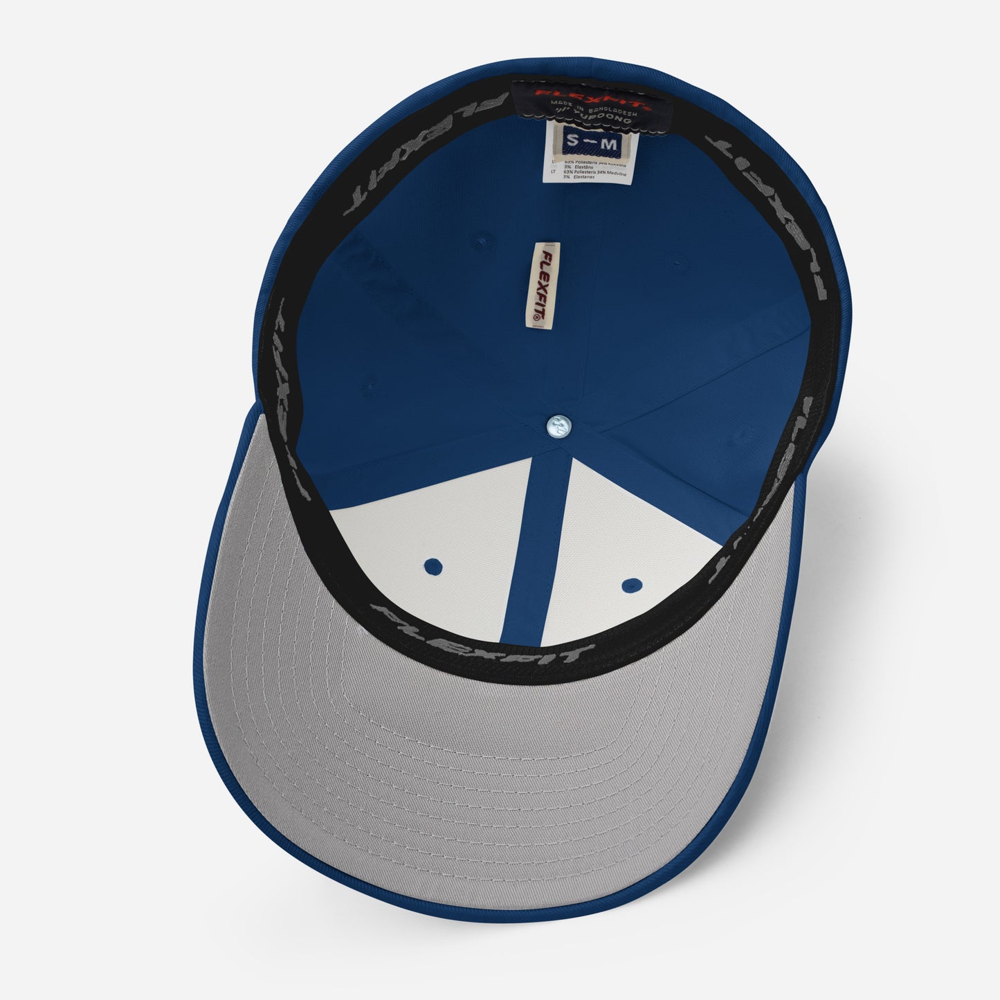 TroutWhistler - Structured Twill Cap | Blue w/ White Logo