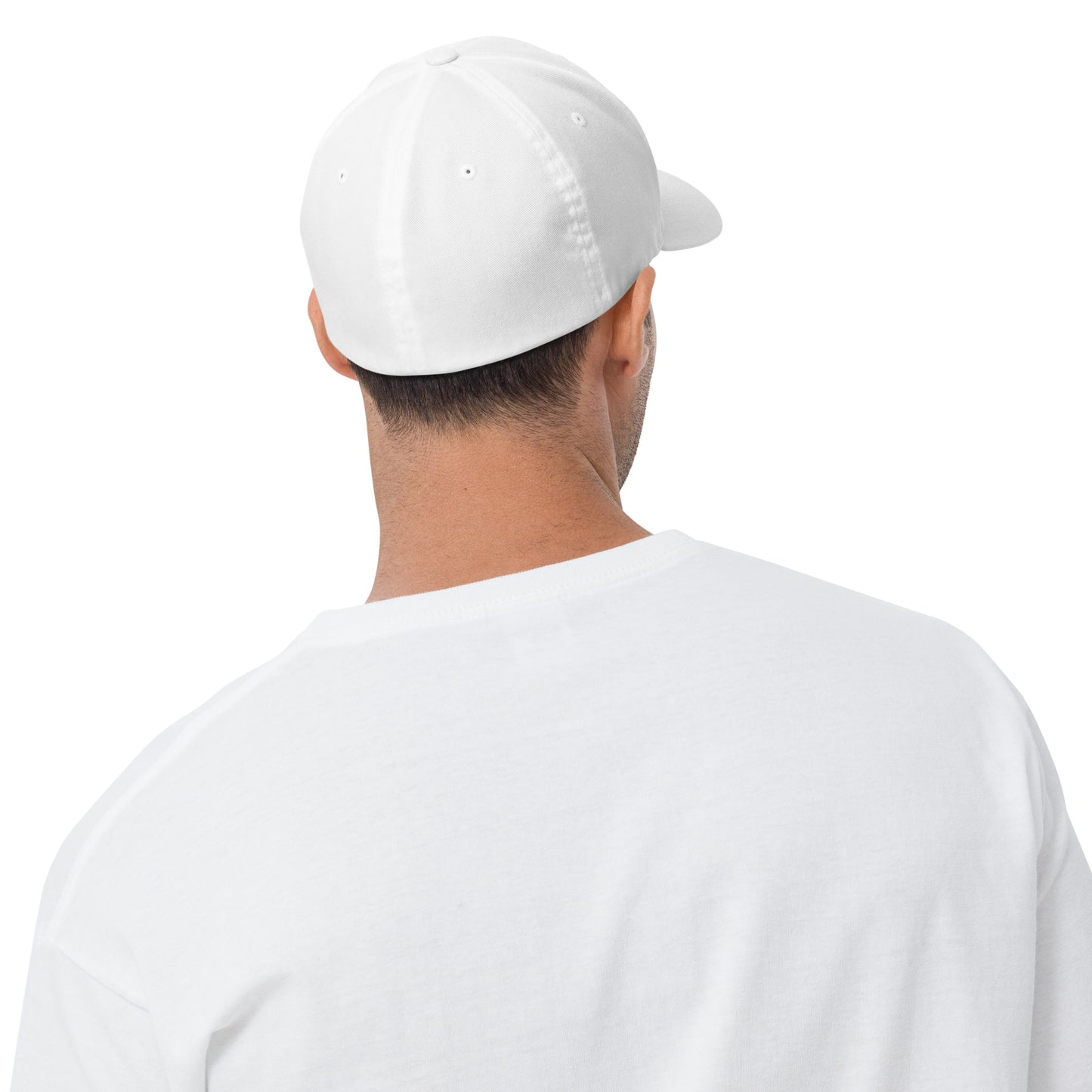 TroutWhistler - Structured Twill Cap | White w/ Red Logo
