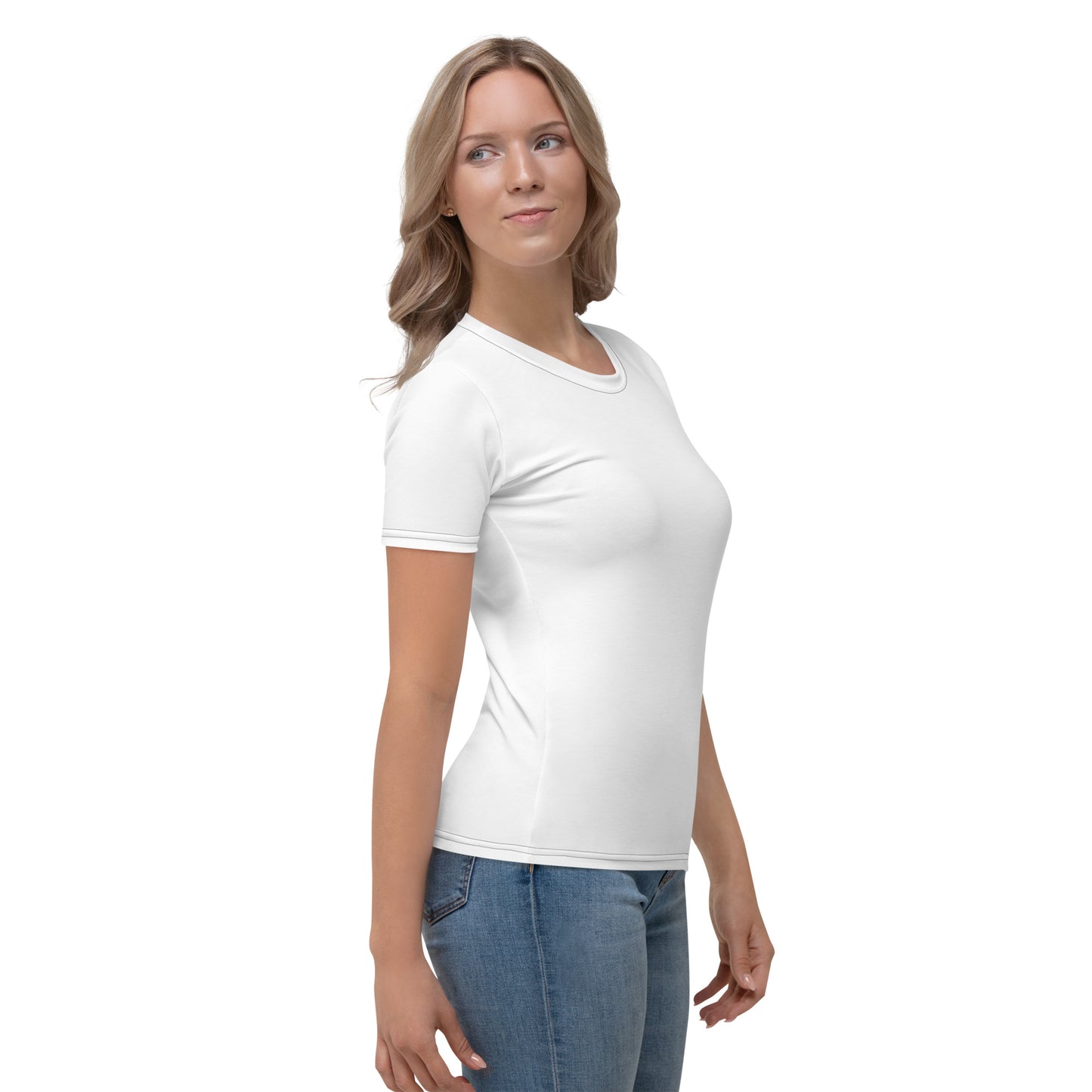 TroutWhistler - Women's T-Shirts | White w/ Black Logo