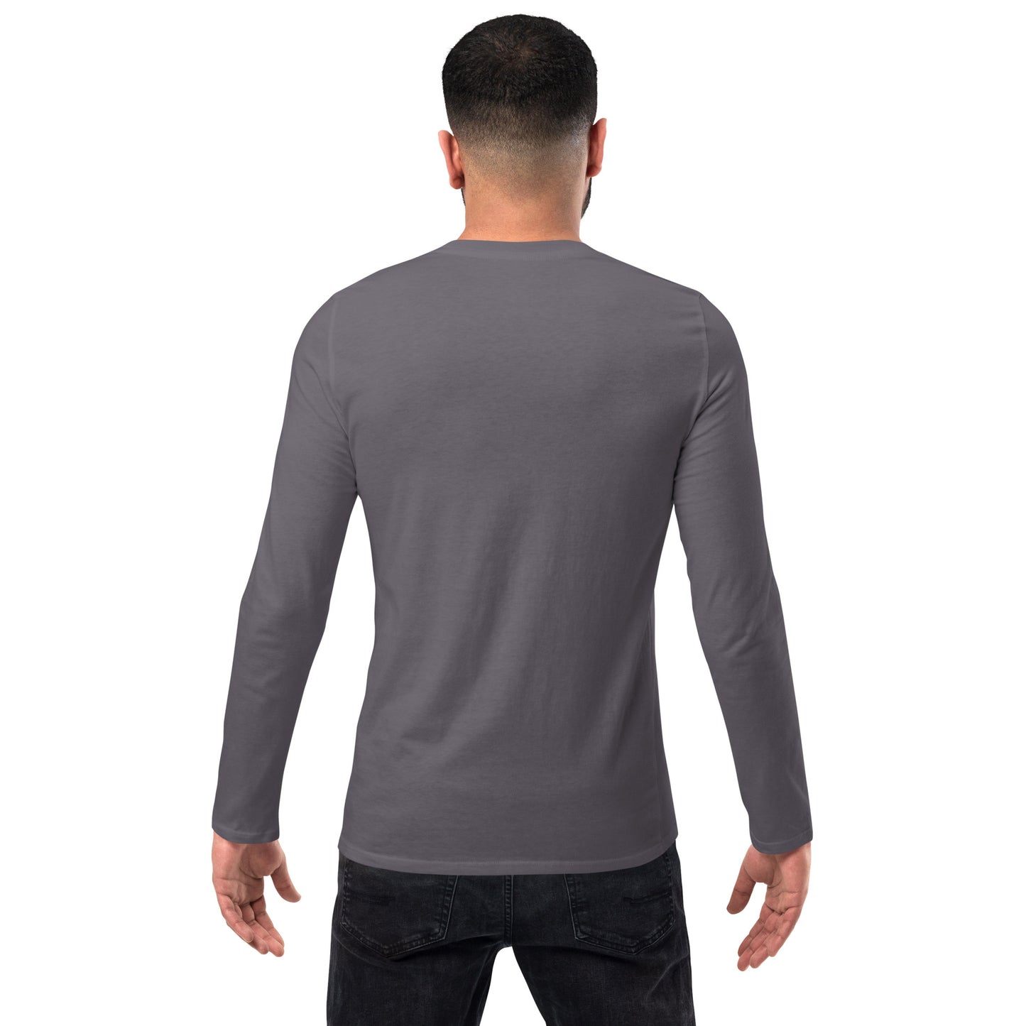 TroutWhistler - Fashion Long Sleeve Shirt | Dark w/ White Multi-Logo