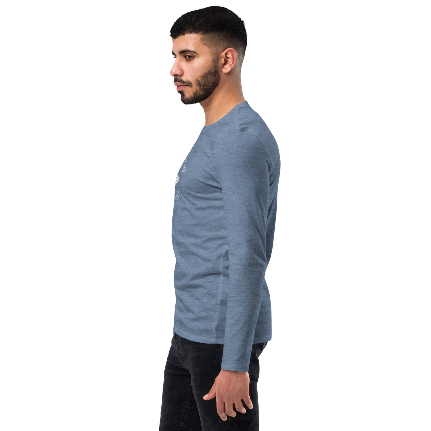 DriftlessWhistler - Fashion Long Sleeve Shirt | Dark w/ White Logo