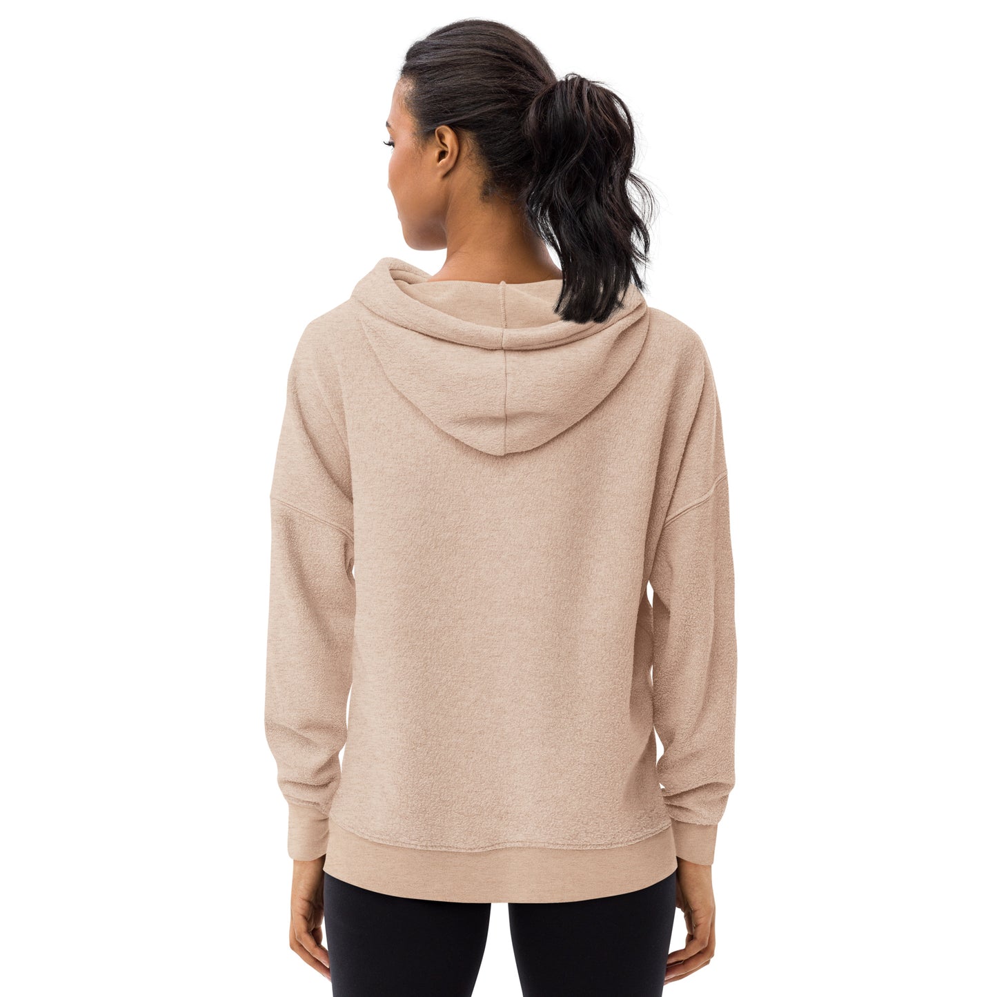 TroutWhistler - Women's Sueded Fleece Hoodie | w/ White TW Logo