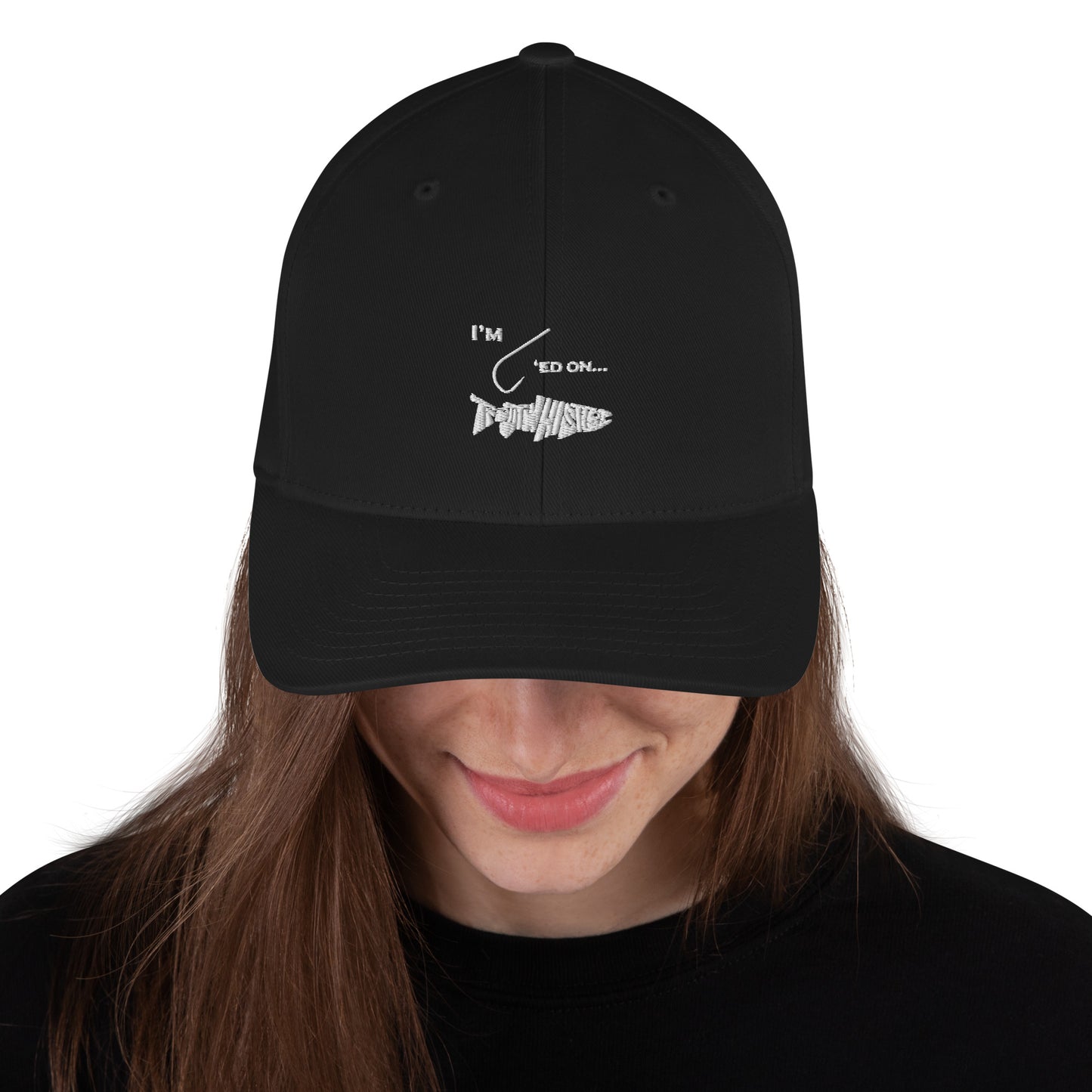TroutWhistler - Structured Twill Cap | Dark w/ Light HoTW Logo