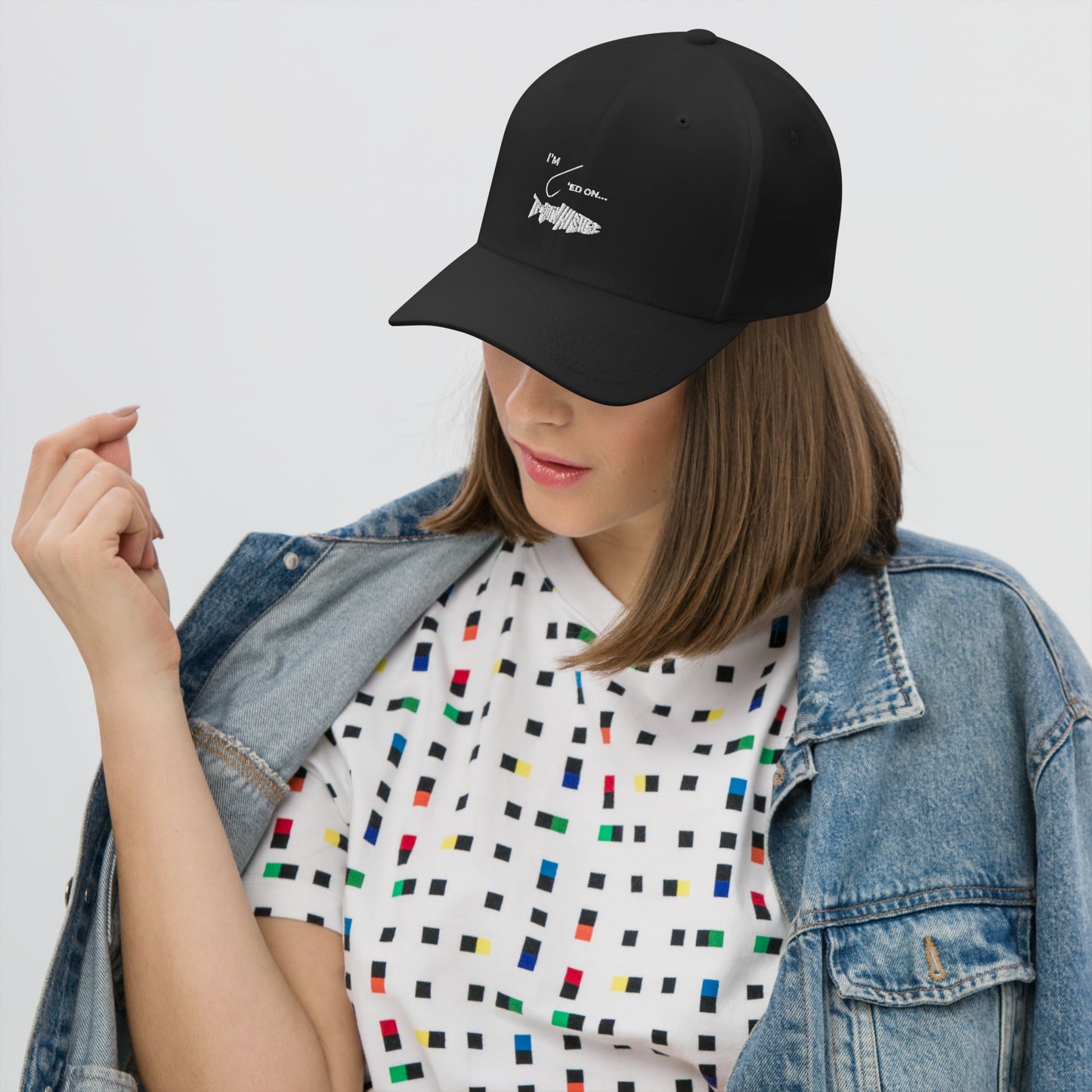 TroutWhistler - Structured Twill Cap | Dark w/ Light HoTW Logo