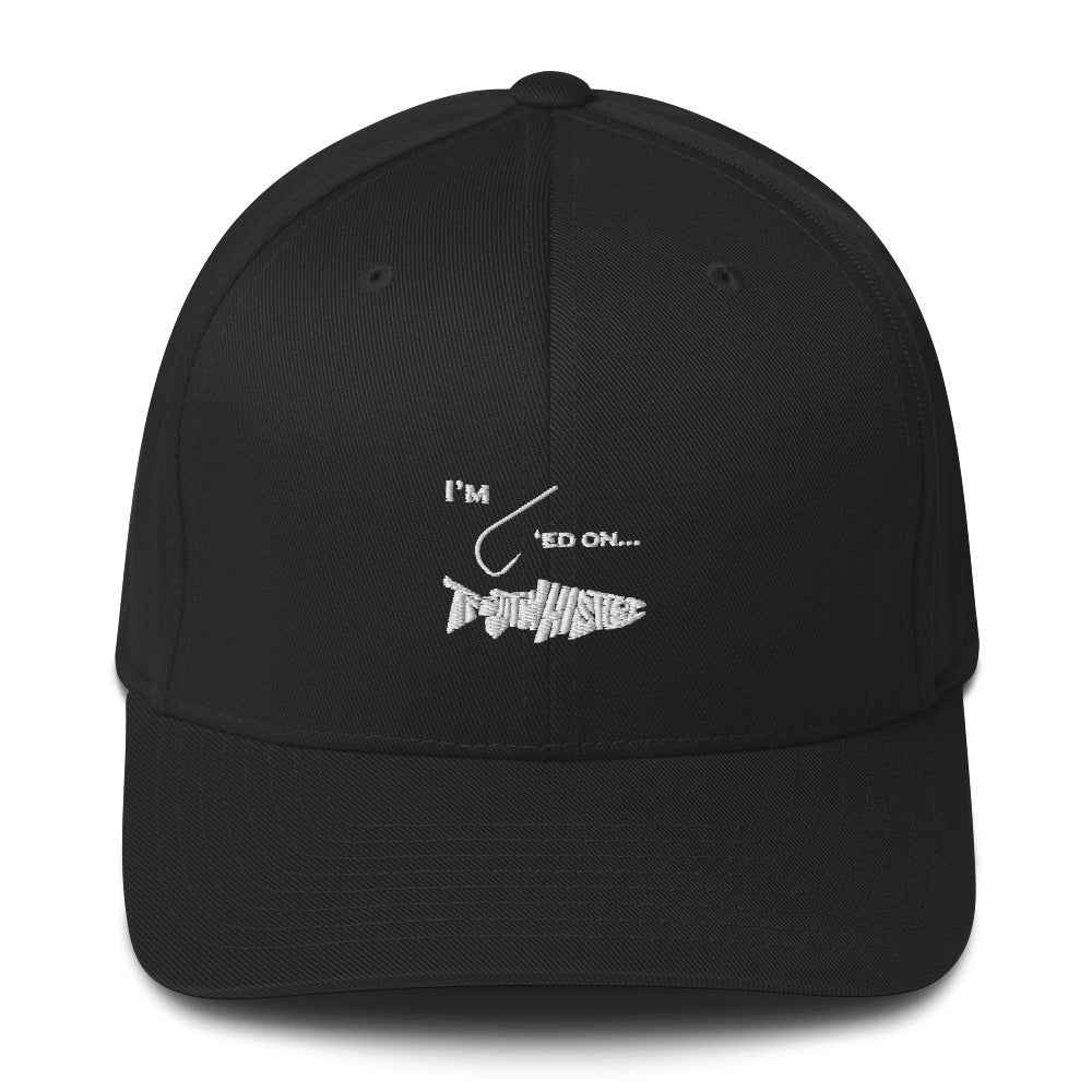 TroutWhistler - Structured Twill Cap | Dark w/ Light HoTW Logo
