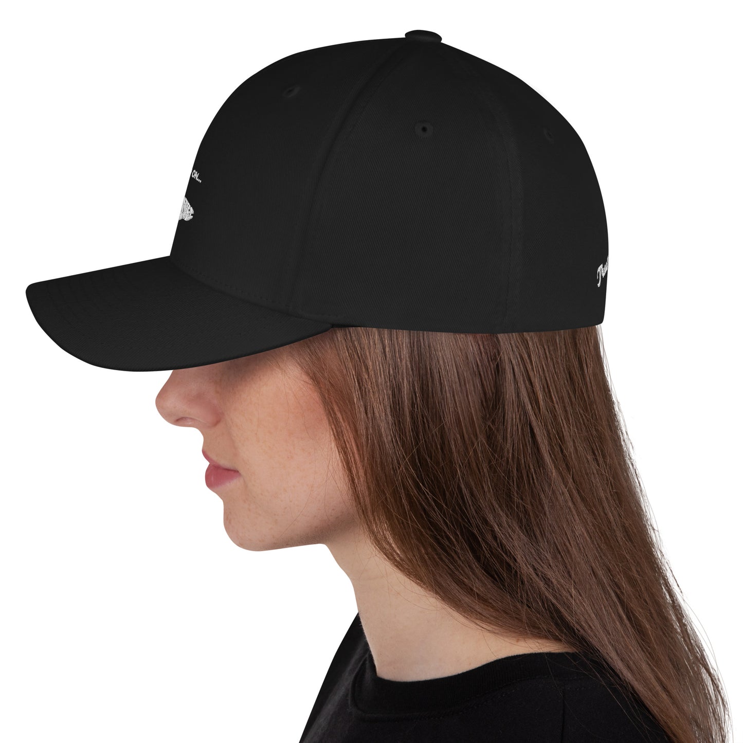 TroutWhistler - Structured Twill Cap | Dark w/ Light HoTW Logo