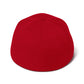 TroutWhistler - Structured Twill Cap | Red w/ White Logo