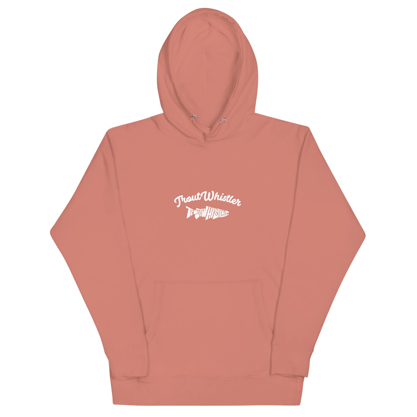 TroutWhistler - Men's Cotton Heritage Hoodies | Black w/ TroutWhistler Logo