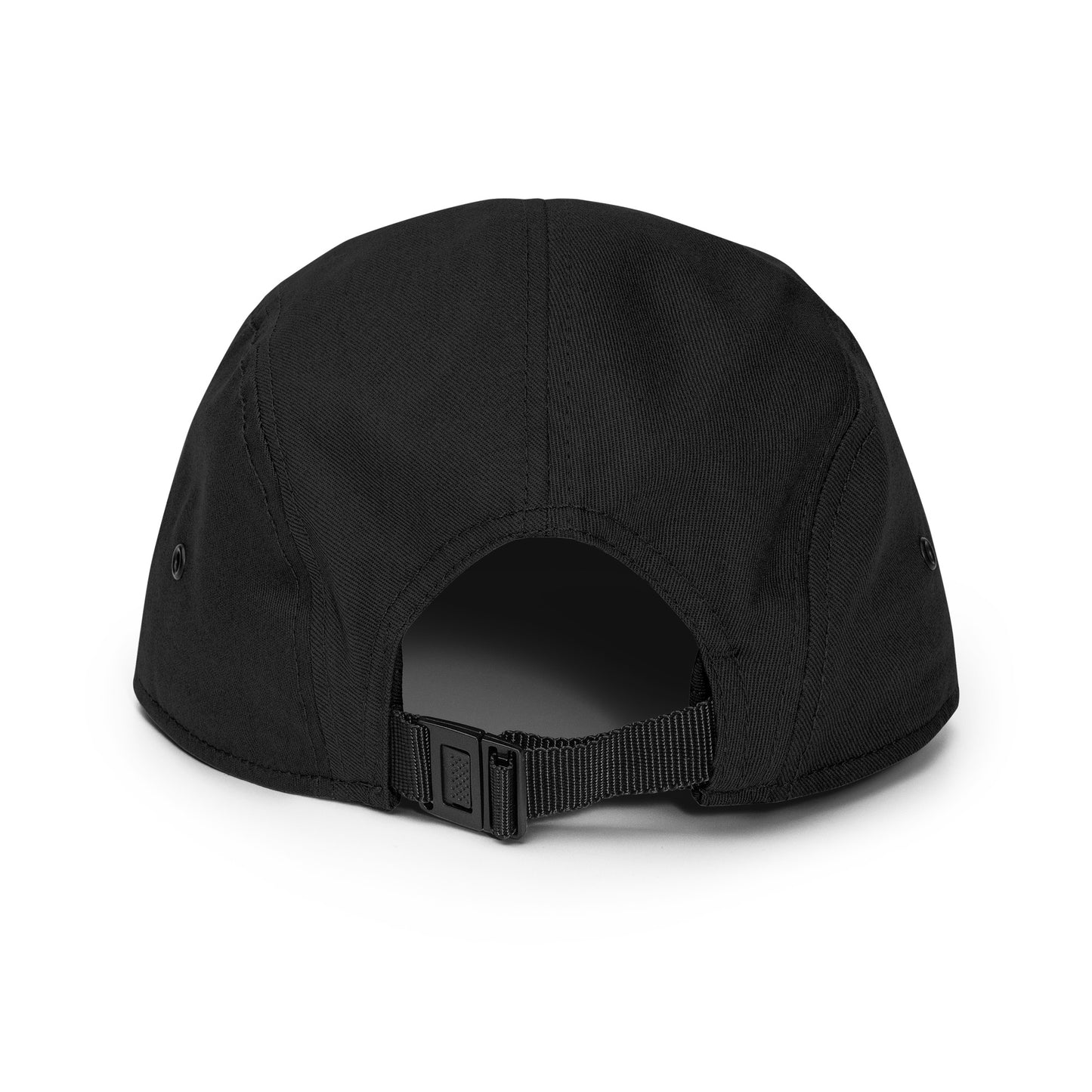 TroutWhistler - 5 Panel Camper | Dark w/ White Logo