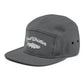 TroutWhistler - 5 Panel Camper | Dark w/ White Logo
