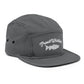 TroutWhistler - 5 Panel Camper | Dark w/ White Logo