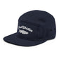 TroutWhistler - 5 Panel Camper | Dark w/ White Logo