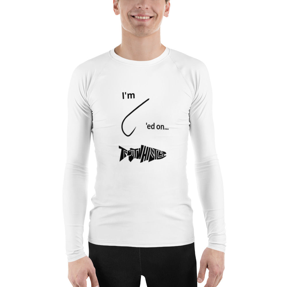 TroutWhistler - Long Sleeve Fitted Crew | Light - Hooked on TroutWhistler