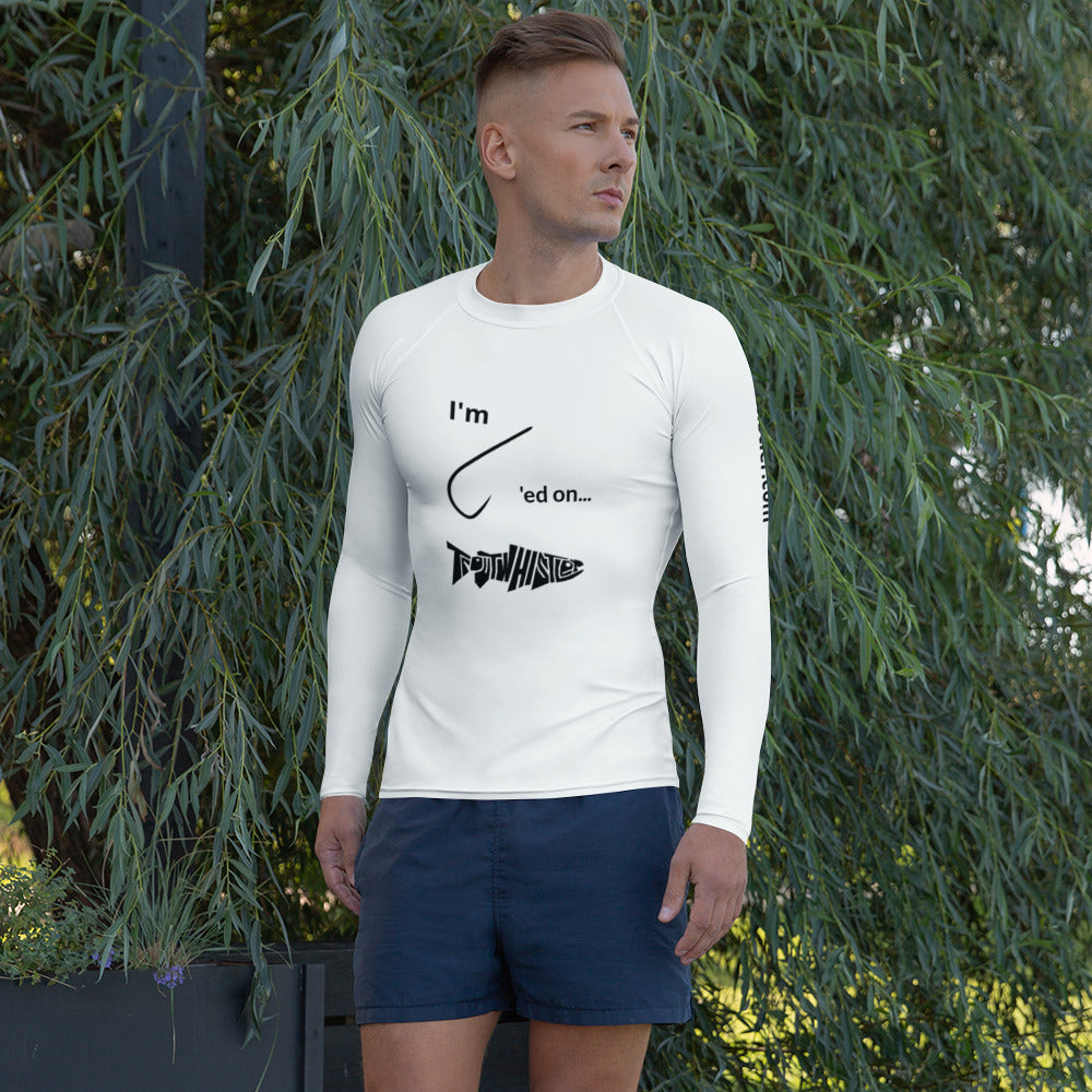 TroutWhistler - Long Sleeve Fitted Crew | Light - Hooked on TroutWhistler