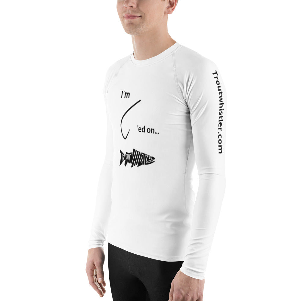 TroutWhistler - Long Sleeve Fitted Crew | Light - Hooked on TroutWhistler