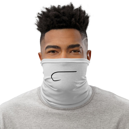 TroutWhistler - Neck Gaiter | Grey W/ Dark Hook
