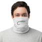 TroutWhistler - Neck Gaiter | Grey W/ Dark Hook