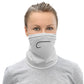 TroutWhistler - Neck Gaiter | Grey W/ Dark Hook