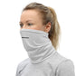 TroutWhistler - Neck Gaiter | Grey W/ Dark Hook