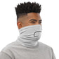TroutWhistler - Neck Gaiter | Grey W/ Dark Hook