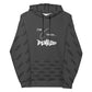 TroutWhistler - Men's Hoodie | I'm Hooked On TroutWhistler - Dark Grey w/ Black Logos