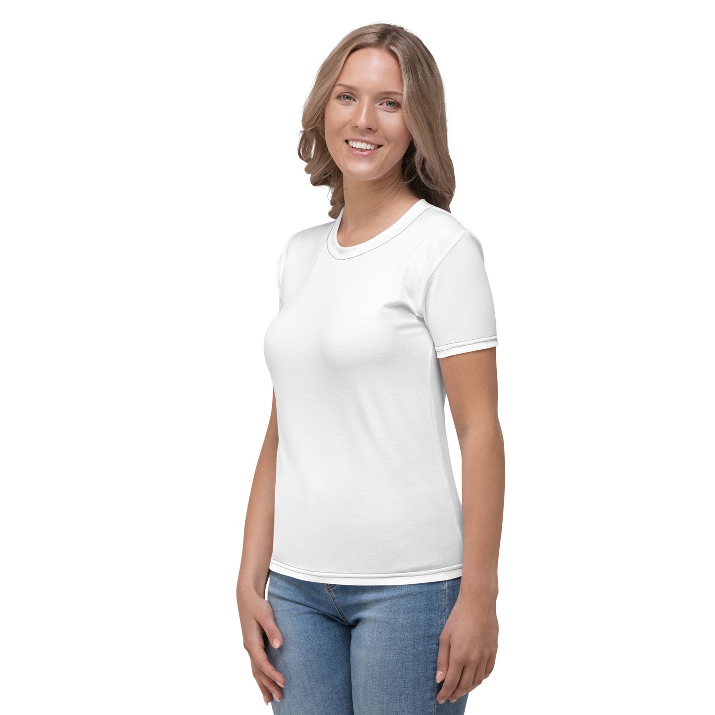 TroutWhistler - Women's T-Shirts | White w/ Black Logo