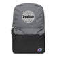 TroutWhistler - Embroidered Champion Backpack | White Round Logo