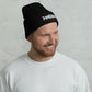 TroutWhistler - Cuffed Beanie | Dark w/ White Logo