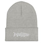 TroutWhistler - Cuffed Beanie | Dark w/ White Logo