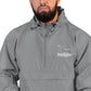 TroutWhistler - Embroidered Champion Packable Jacket | Color w/ White I'm Hooked on TroutWhistler Logo