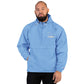 TroutWhistler - Embroidered Champion Packable Jacket | Color w/ White I'm Hooked on TroutWhistler Logo