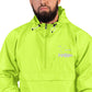 TroutWhistler - Embroidered Champion Packable Jacket | Color w/ White I'm Hooked on TroutWhistler Logo
