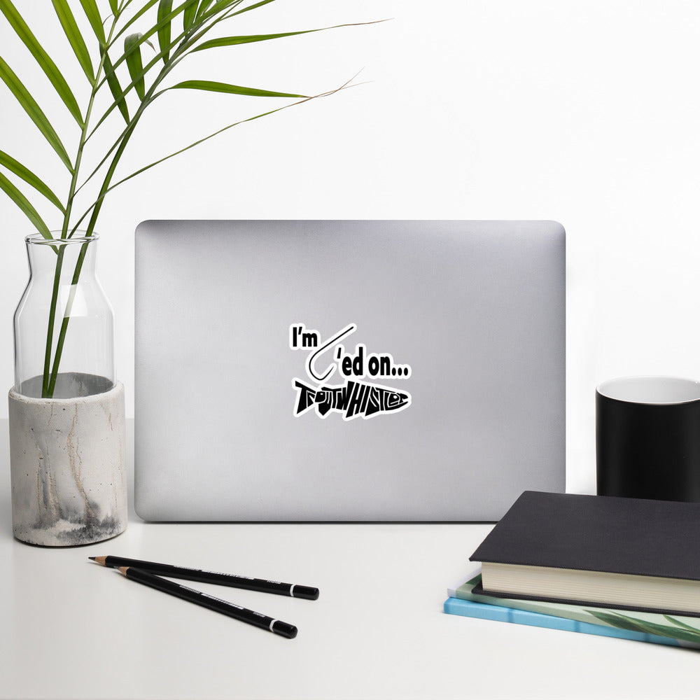 TroutWhistler - Bubble-free stickers | I'm Hooked on TroutWhistler