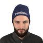 TroutWhistler - Embroidered Beanie | Dark w/ White Logo
