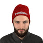TroutWhistler - Embroidered Beanie | Dark w/ White Logo