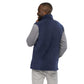 TroutWhistler - Men’s Columbia Fleece Vest | Dark w/ White Logo