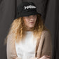 TroutWhistler - Organic Bucket Hat | Dark w/ White Logo