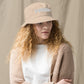 TroutWhistler - Organic Bucket Hat | Dark w/ White Logo
