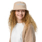 TroutWhistler - Organic Bucket Hat | Dark w/ White Logo
