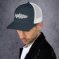 TroutWhistler - Trucker Cap | Dark w/ White Logo