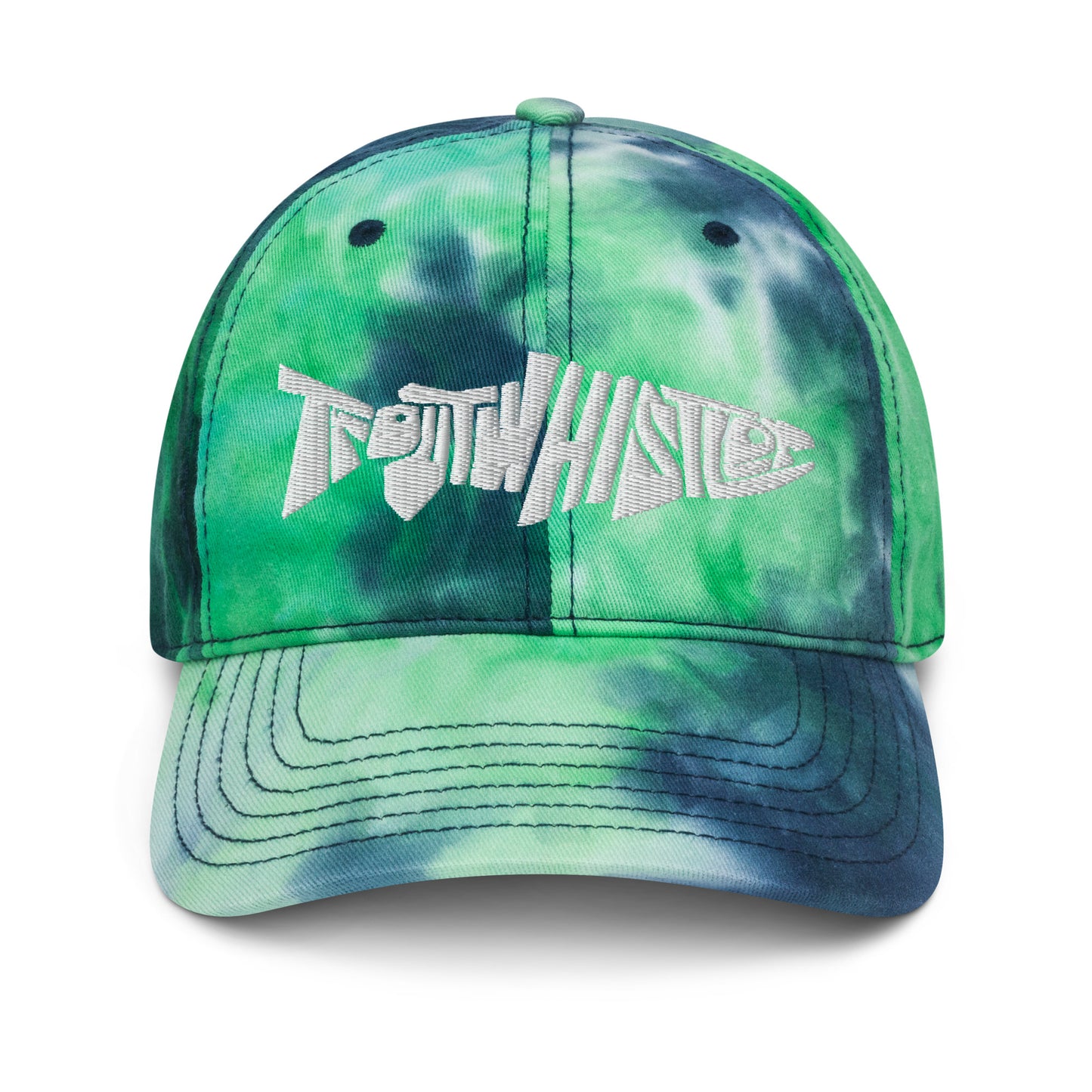 TroutWhistler - Trucker Cap | Dark w/ White Logo