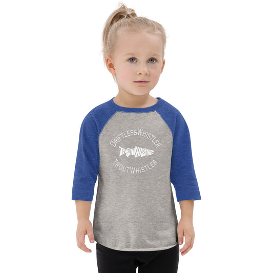 Driftless Whistler - Toddler Baseball Shirt