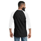 DriftlessWhistler - 3/4 Sleeve Raglan Shirt | Dark w/ White Logo