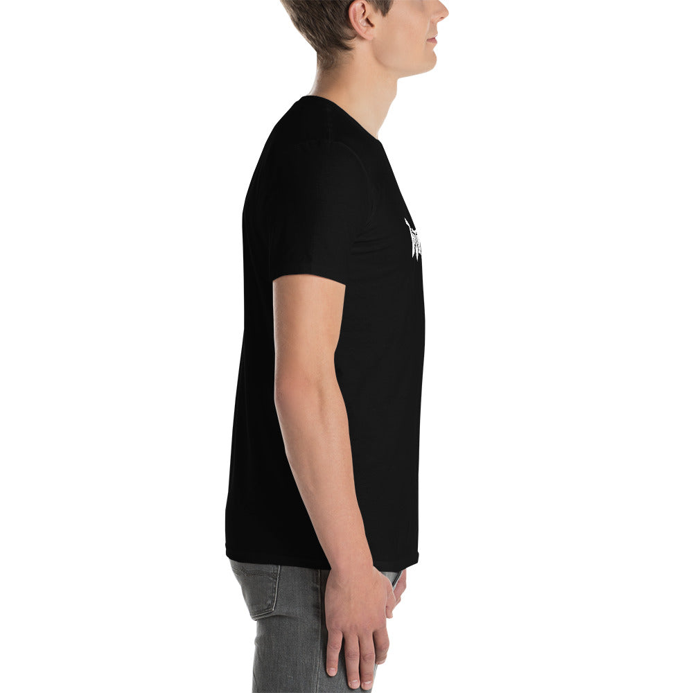 TroutWhistler - Short-Sleeve T-Shirt | Dark w/ White Logo