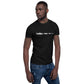 TroutWhistler - Short-Sleeve Unisex T-Shirt | Dark w/ White Multi-Logo