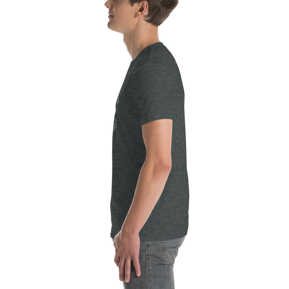 DriftlessWhistler - Short-Sleeve Unisex T-Shirt | Dark w/ White Logo