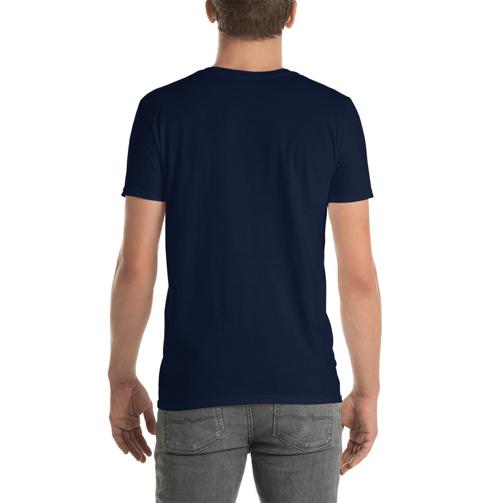 DriftlessWhistler - Short-Sleeve Unisex T-Shirt | Dark w/ White Logo