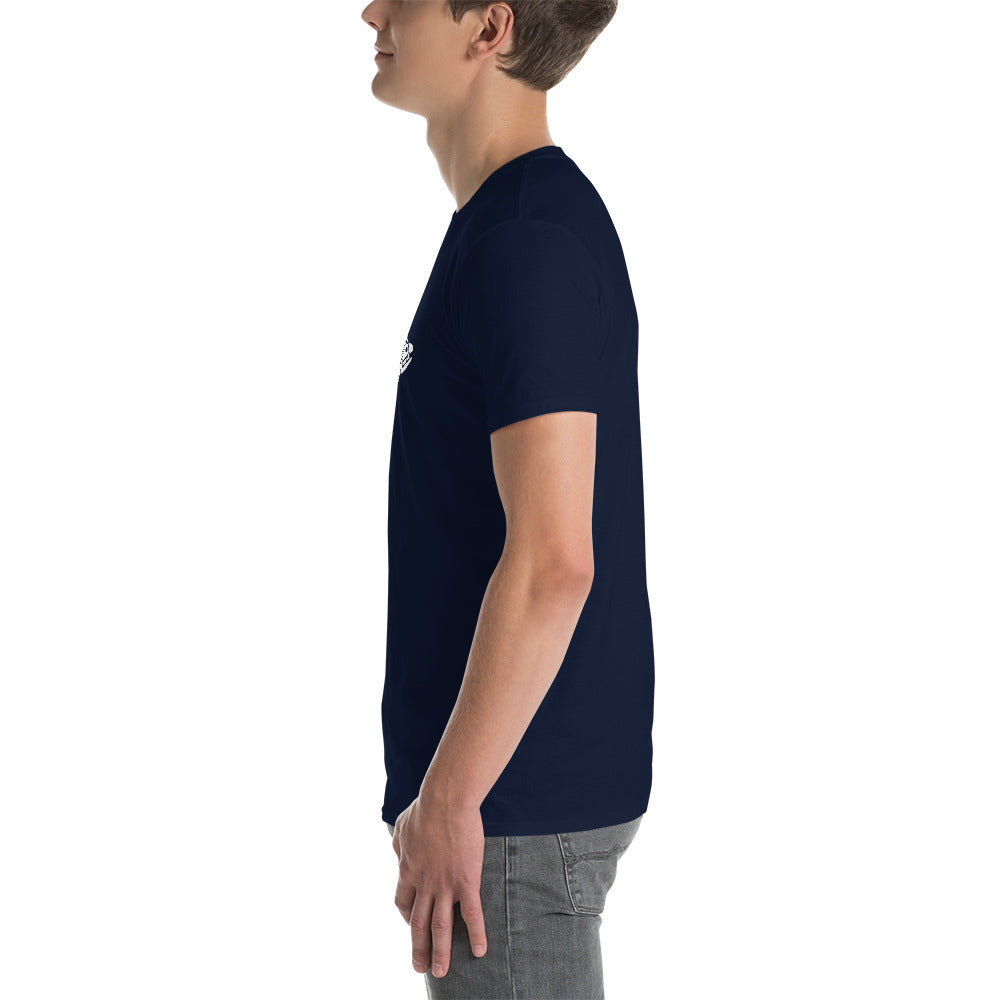 TroutWhistler - Short-Sleeve T-Shirt | Dark w/ White Logo