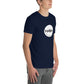 TroutWhistler - Short-Sleeve Unisex T-Shirt | White Round Logo