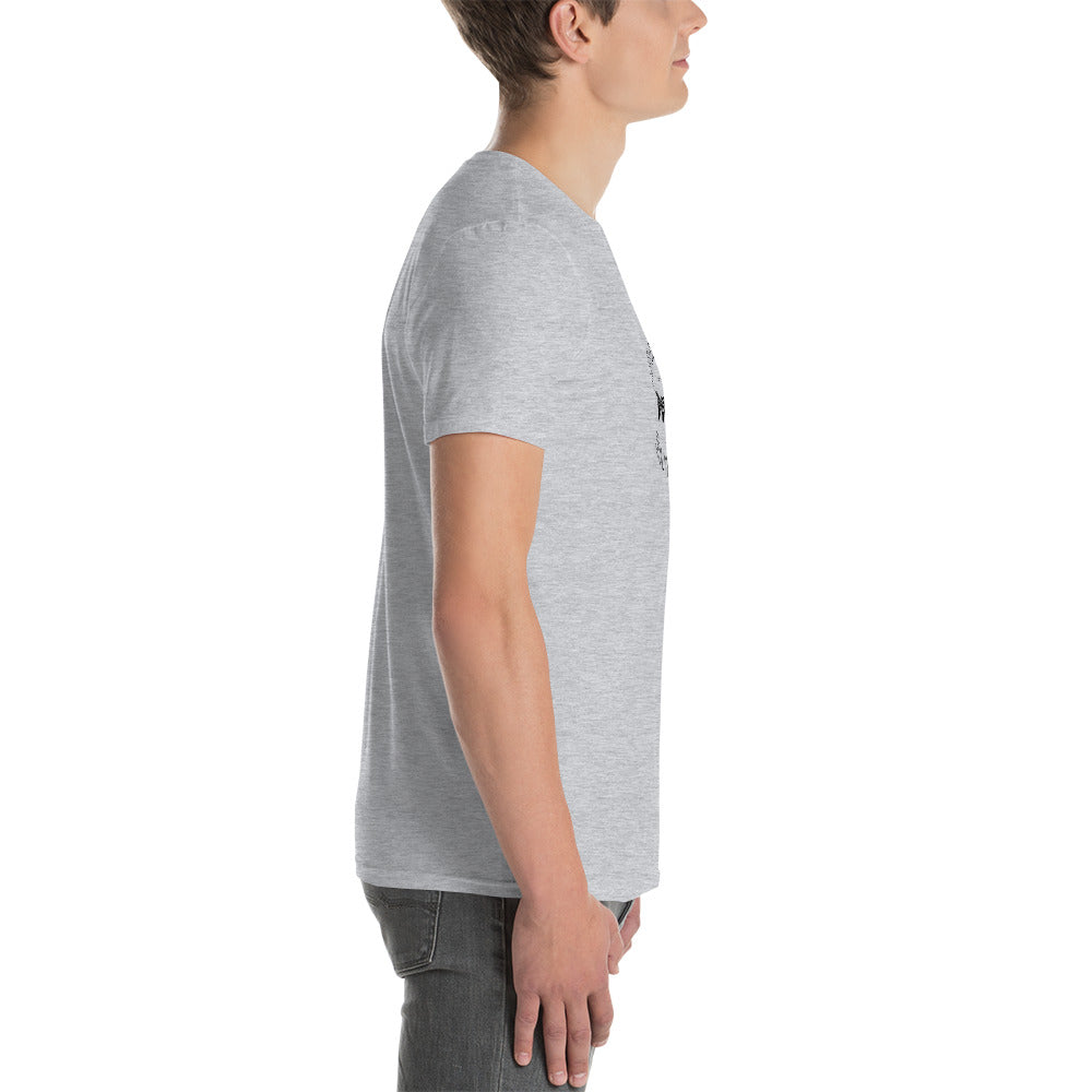 DriftlessWhistler - Short-Sleeve Unisex T-Shirt | Light w/ Black Logo